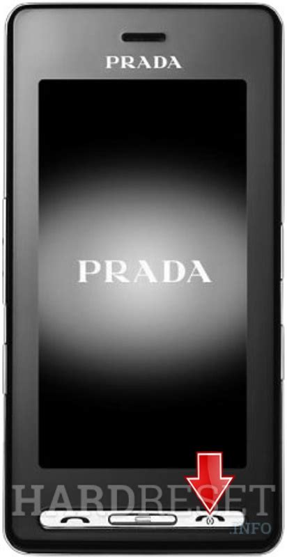 lg prada ke850 factory reset